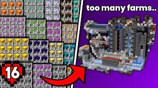 I Built 20 Farms in Minecraft Hardcore, Here’s Why (#16)