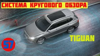 Тигуан. Установка системы кругового обзора.