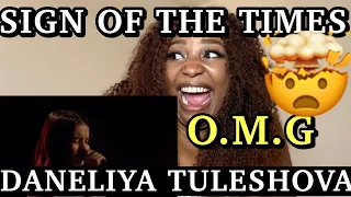 VOCALIST’S Reacts Daneliya Tuleshova - Sign Of The Times | OMG