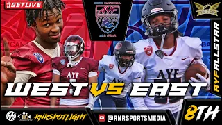 AYF 8th Grade East vs West All Star game Instant Classic Barn Burner over 100 points scored.