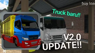 REVIEW UPDATE Es truck simulator TERBARU