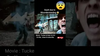 Death due to Misunderstanding / Tucker & Dale Vs Evil Movie explained in hindi #shorts @hopclimax