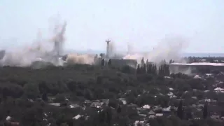 Обстріл Градів АТО Україна. The bombardment hail ATO Ukraine .