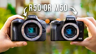 NEW Budget 4K Camera King? - Canon R50 vs M50