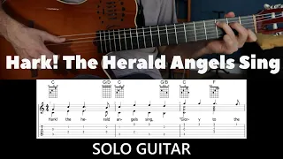 Hark! The Herald Angels Sing | Fingerstyle | Guitar Tab