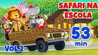 Safari na Escola Vol.2 - Giramille 53 min | Desenho Animado Musical