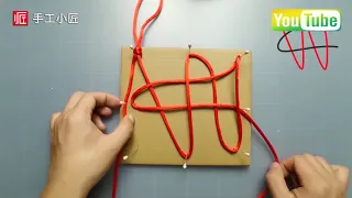 "Chinese knot" means auspiciousness. It's too easy to make a new year's gift at home