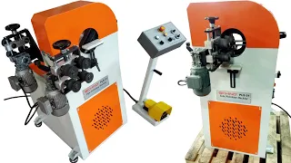 SCHIND PLS01 TUBE POLISHING MACHINE, PIPE GRINDING, SANDING MACHINE FOR TUBE & PROFILES