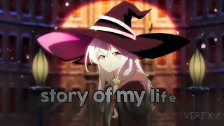 AMV Typography - Story of my life Elaina Majo No Tabitabi Remake @vunzh  || After Effects Edit