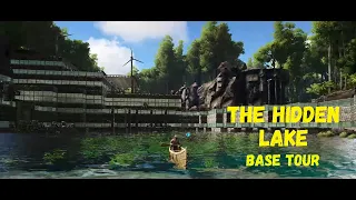 ARK: Survival Evolved - Base Build Tour at the Hidden Lake!