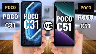 Poco C31 Vs Poco C51 #Trakontech.