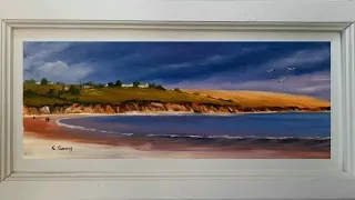 Easy landscape painting