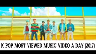 Top 30 Most Viewed K Pop Music Videos a Day (September 2017 - Week 4)