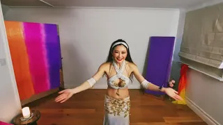 Habibi Ya Eini | classic belly dance, veil | live online hafla!
