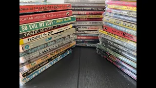 Unboxing a Giant Box of Vintage Books