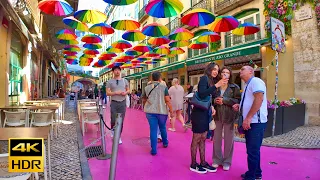 LISBON Portugal Walking Tour 2024: TimeOut Market & Riverside Lisbon 4K HDR