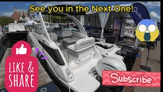 2024 REGAL 26 XO  has a SURPRISINGLY SPACIOUS CABIN with all the luxuries! - Sarasota Boat Show -