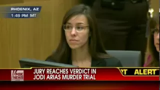 Watch Jodi Arias' reaction as guilty verdict is read