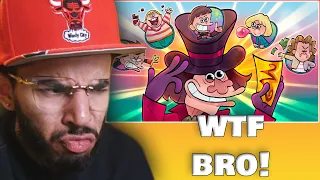 The Ultimate “Charlie and the Chocolate Factory” Recap Cartoon - reaction