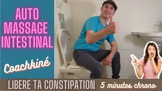 CONSTIPATION intestinale ou ballonnements: l'auto-massage que vous devez connaître !! #constipation