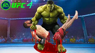 UFC4 Khabib Nurmagomedov vs Hulk Rematch EA Sports UFC 4