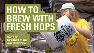 How to Brew with Fresh Hops