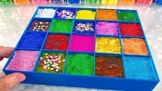 Satisfying Video l Mixing All My Slime Smoothie in Making Glossy Slime Pool ASMR l RainbowToyTocToc