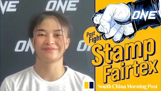 Stamp Fairtex ONE Championship on Prime Video 2 pre-fight interview | SCMP Martial Arts