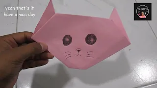 Craft Ideas | Easy Paper folding Craft | Easy Origami Dog Cat Fox Fish Mouse | paper crafts for kids