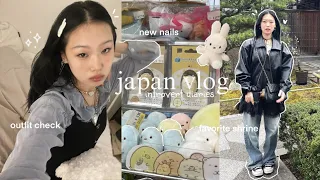 japan vlog ✮⋆˙ shibuya shopping, friend dates, nail salon, good eats, outfit check + anxiety lol