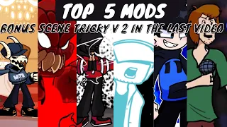 Top 5 Mods Full Week! in Tabi, Agoti, Garcello, Starlight Mayhem, & Shaggy - Friday Night Funkin