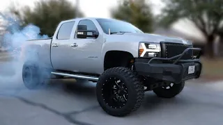 2008 Duramax LMM *38" tires & 6" lift* (crazy burnouts)