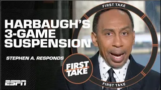 Stephen A. Smith SOUNDS OFF on Jim Harbaugh-Michigan situation 👀  | First Take