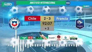 Partido Amistoso FRANCIA vs CHILE / martes 26 marzo 2024