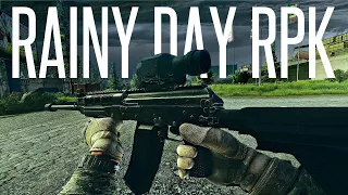 RAINY DAY RPK-16 COMBAT - Escape From Tarkov Gameplay