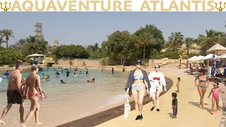 Atlantis Aquaventure Water Park | Relaxing Music | 4k Video | Dubai