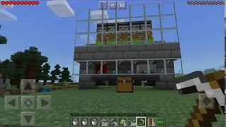 Minecraft :How to Make a Sugar Cane Farm in Minecraft : Sugar Cane Farm Tutorial - Starter Farms #3