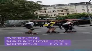 Berlin Marathon on Skates.