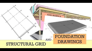 How I use SKETCHUP in my Architectural Designs - FOUNDATIONS and STRUCTURAL GRID