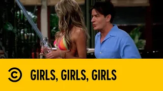 Girls, Girls, Girls | Two And A Half Men | Comedy Central Africa