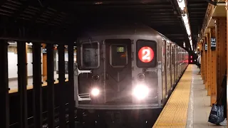 MTA New York City Subway : Flatbush Avenue Bound R62 2 Train @ 34th Street-Penn Station