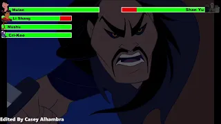 Mulan (1998) Final Battle with healthbars 2/2