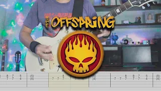 The Offspring - Gotta Get Away Guitar Cover with Tabs in Video | Play Along Tutorial