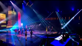 The Finalists sing a hits of the year medley - The Final - The X Factor UK 2012