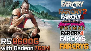 Far Cry Series - Ryzen 5 8600G with Radeon 760M & 32GB RAM