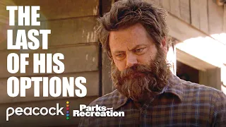 Ron Swanson runs away from his problems | Parks and Recreation