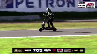 Moto IR series Electric Scooter Race