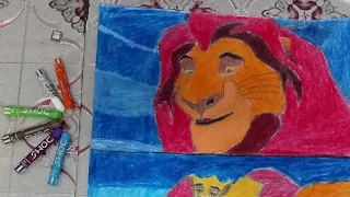 The lion king drawing🦁                                       you try  the sketch yourself