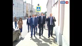 Елец посетил полномочный представитель Президента РФ по Центральному федеральному
