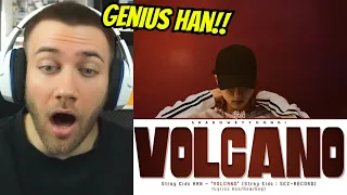 I DIDNT EXPECT THIS!! HAN "VOLCANO" | [Stray Kids : SKZ-RECORD] - REACTION